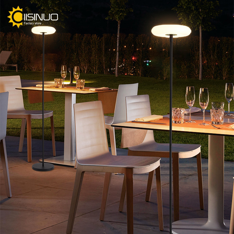Smart Garden Solar Lights - Outdoor Floor Lamp Solar Powered Light