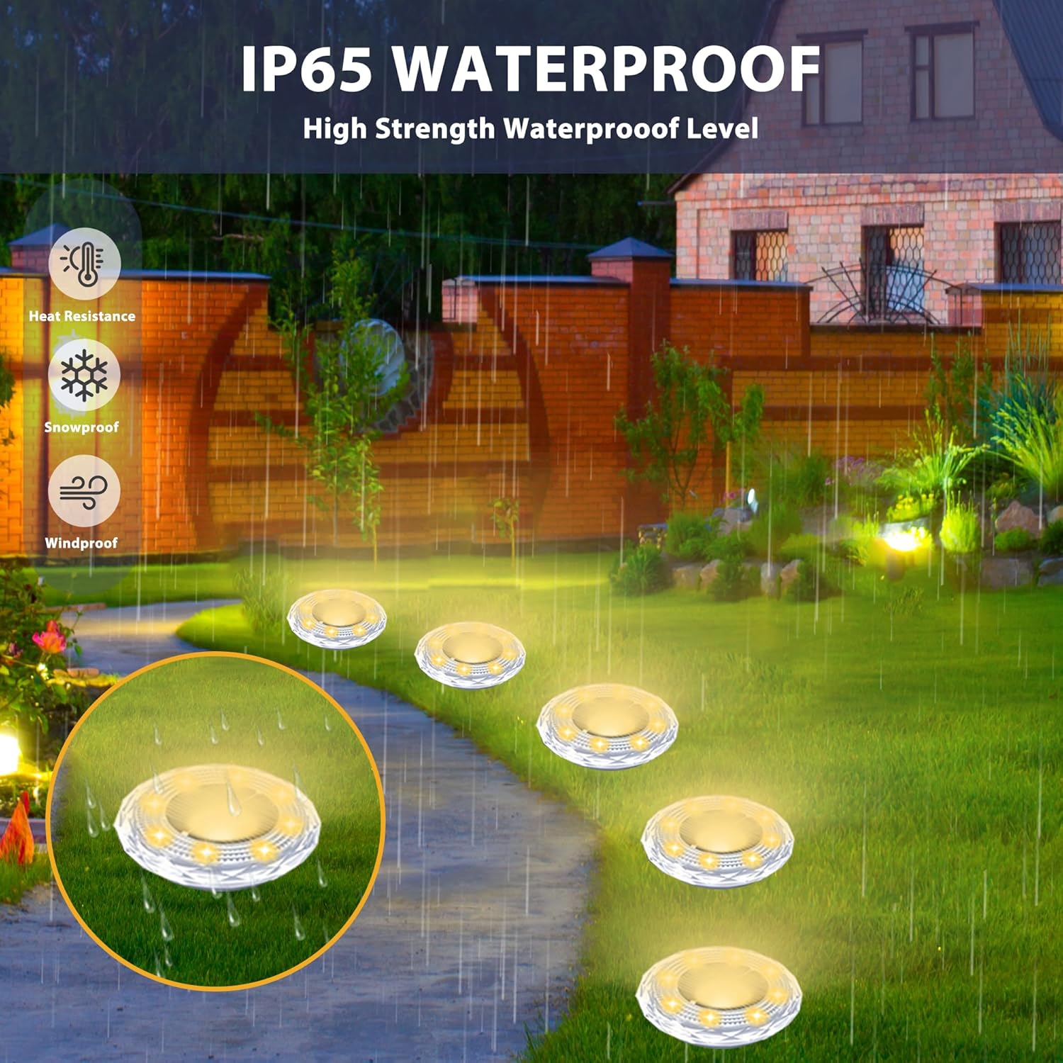 4/8PCS Solar Underground Light - đánh giá và giá Smart Garden Solar Lights
