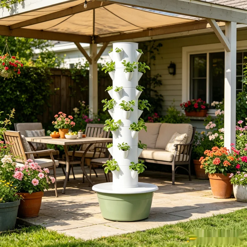 7-Layer Spacetree Vertical Hyd - đánh giá và giá Smart Garden Vertical