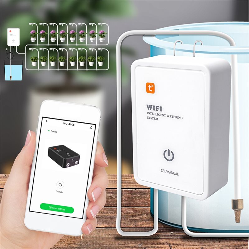 Automatic Drip Irrigation Wate - đánh giá và giá Smart Garden System
