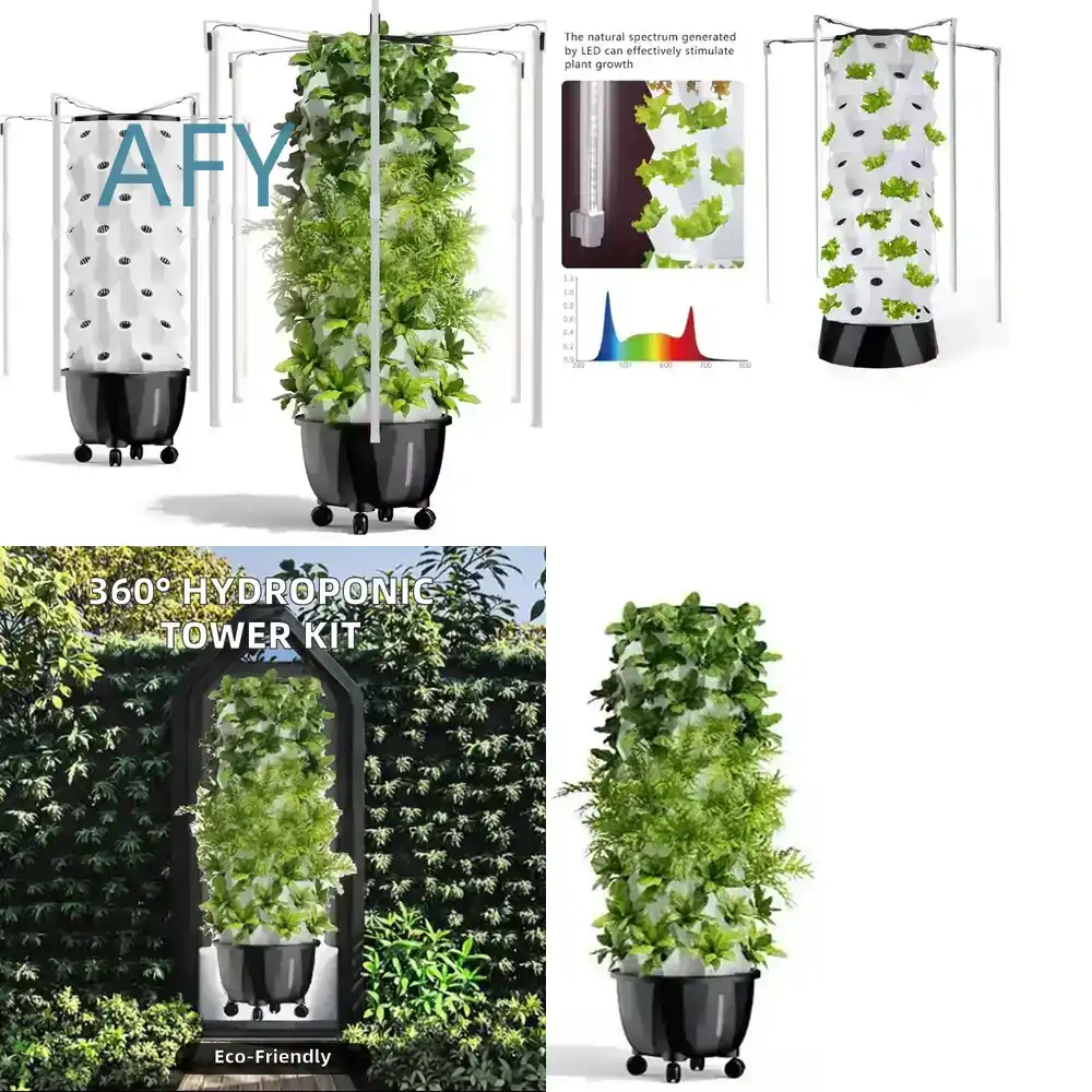 HydroBlue Vertical Hydroponic  - đánh giá và giá Smart Garden Vertical