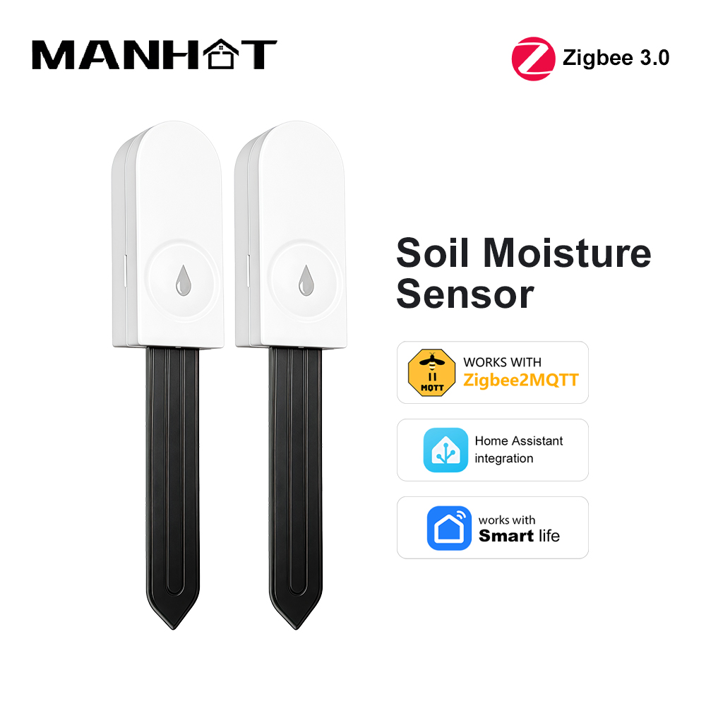 Zigbee 3.0 Soil Moisture Senso - đánh giá và giá Smart Garden System