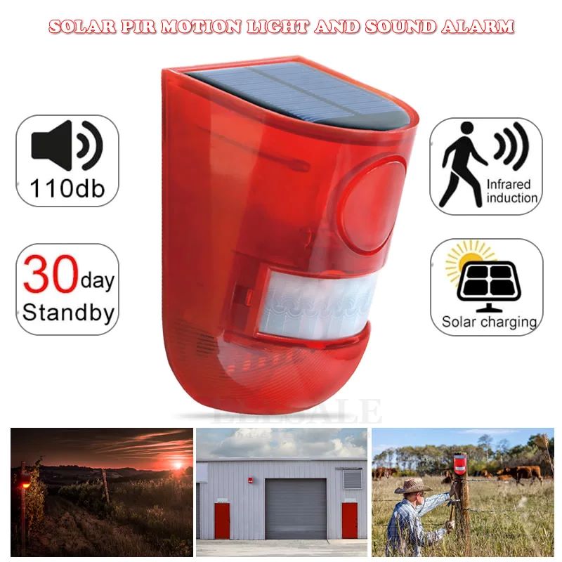 Waterproof Solar Powered Alarm - đánh giá và giá Smart Garden Solar Lights