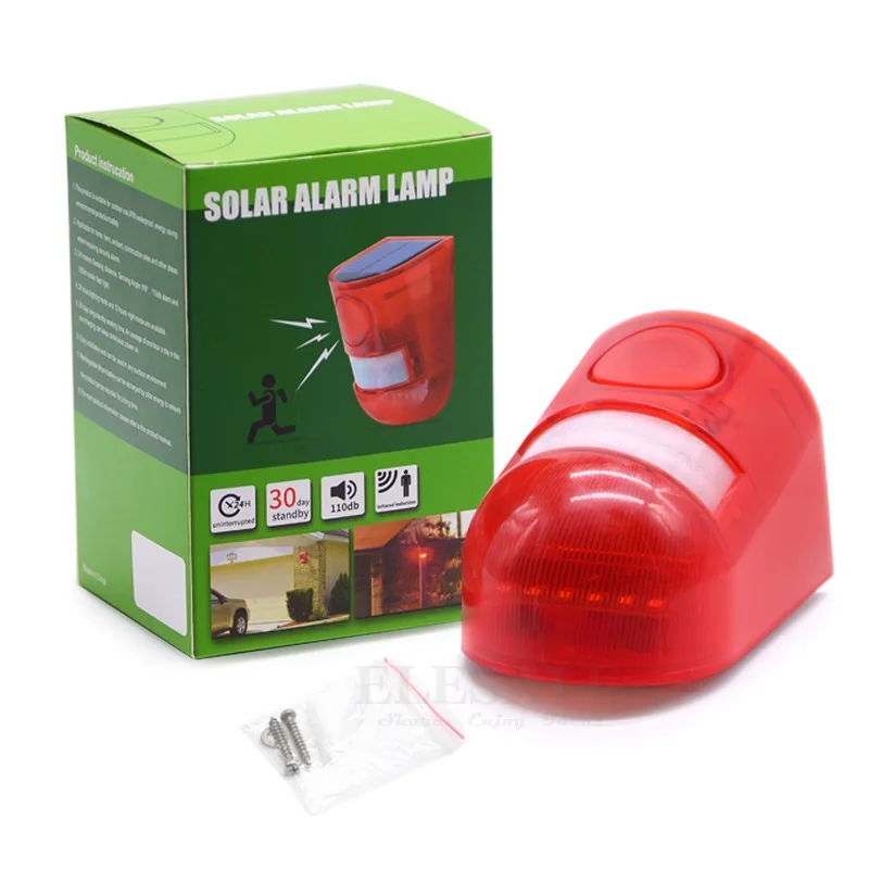 Waterproof Solar Powered Alarm - đánh giá và giá Smart Garden Solar Lights