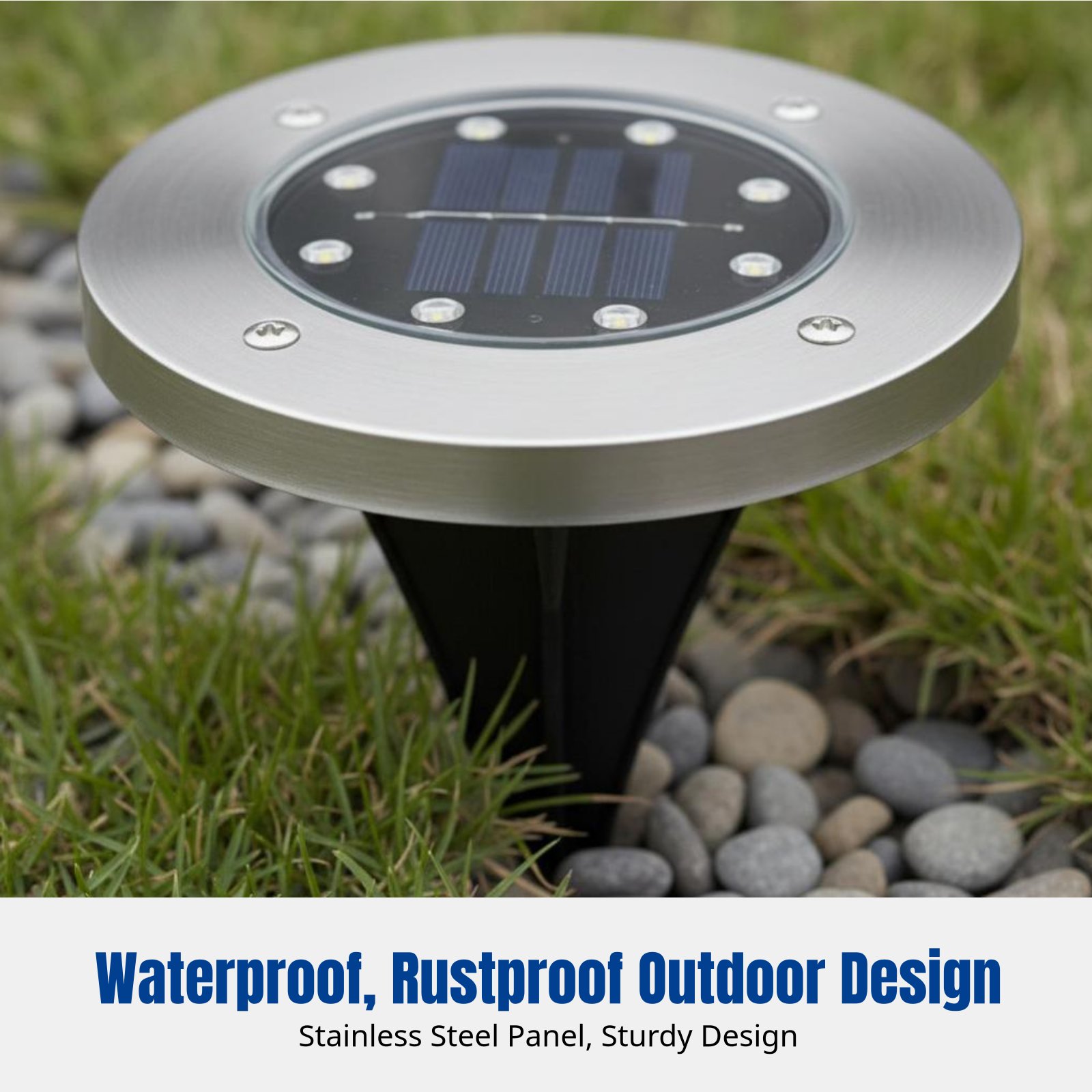 Solar Ground Light, LED Lawn L - đánh giá và giá Smart Garden Solar Lights