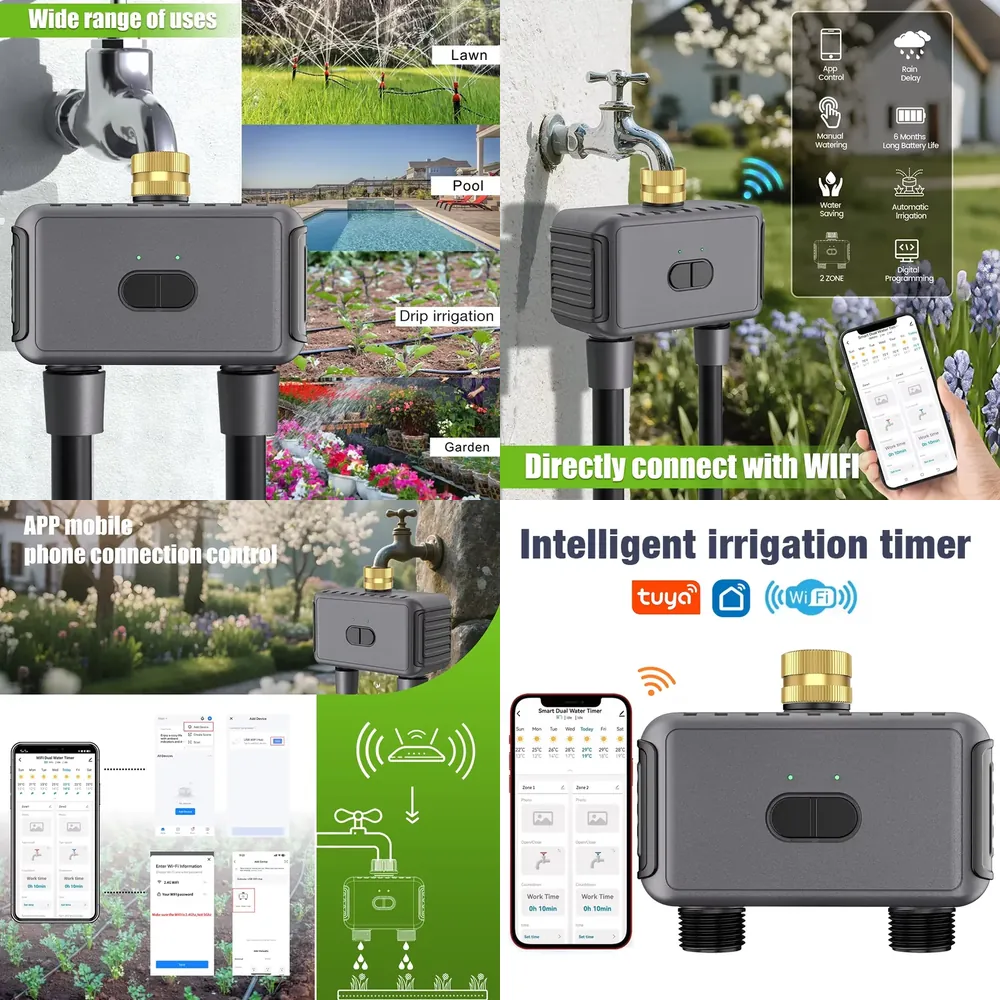 WAP01 WiFi APP Control Dual Ho - đánh giá và giá Smart Garden System