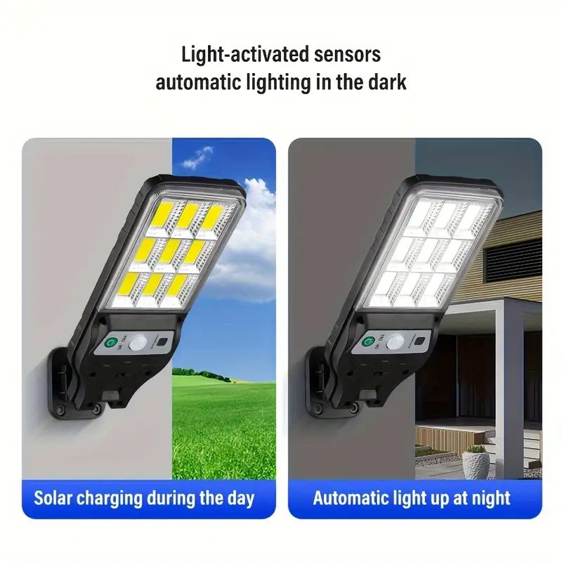 4PCS Solar Wall Light with Mot - đánh giá và giá Smart Garden Solar Lights