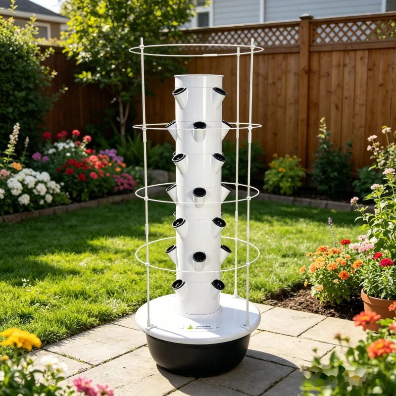 5 Layer Spacetree Vertical Hyd - đánh giá và giá Smart Garden Vertical