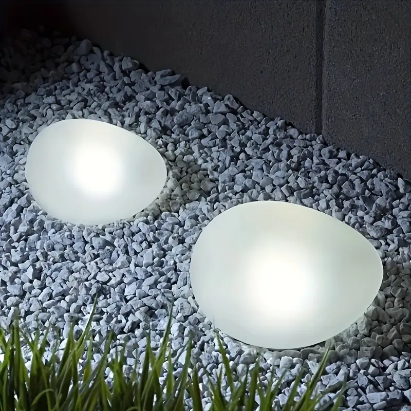 1/2Pack Solar Pebble Lights –  - đánh giá và giá Smart Garden Solar Lights