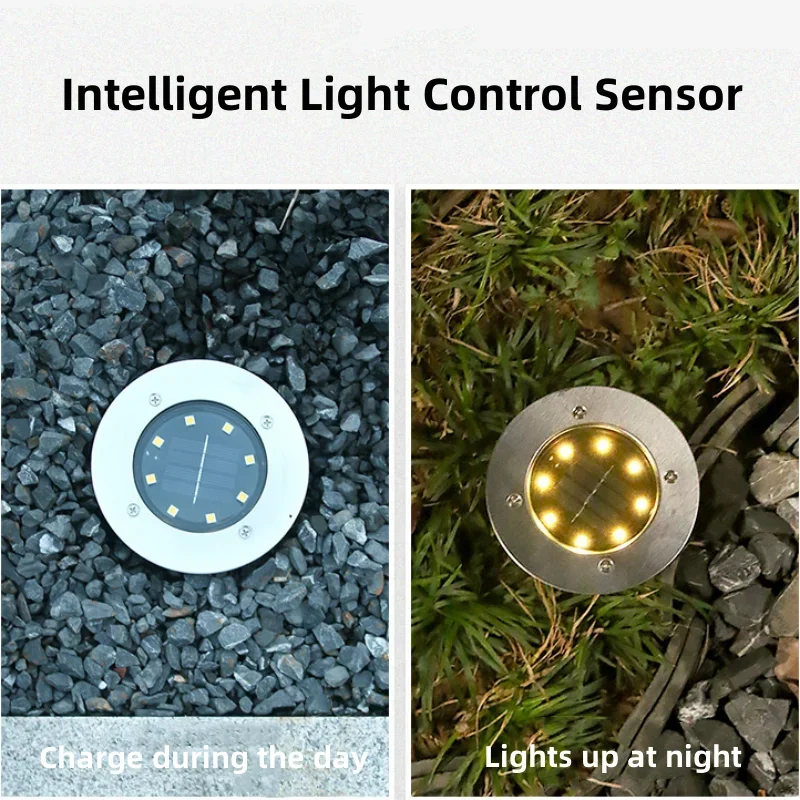 4Pcs LED Solar Garden Lights O - đánh giá và giá Smart Garden Solar Lights