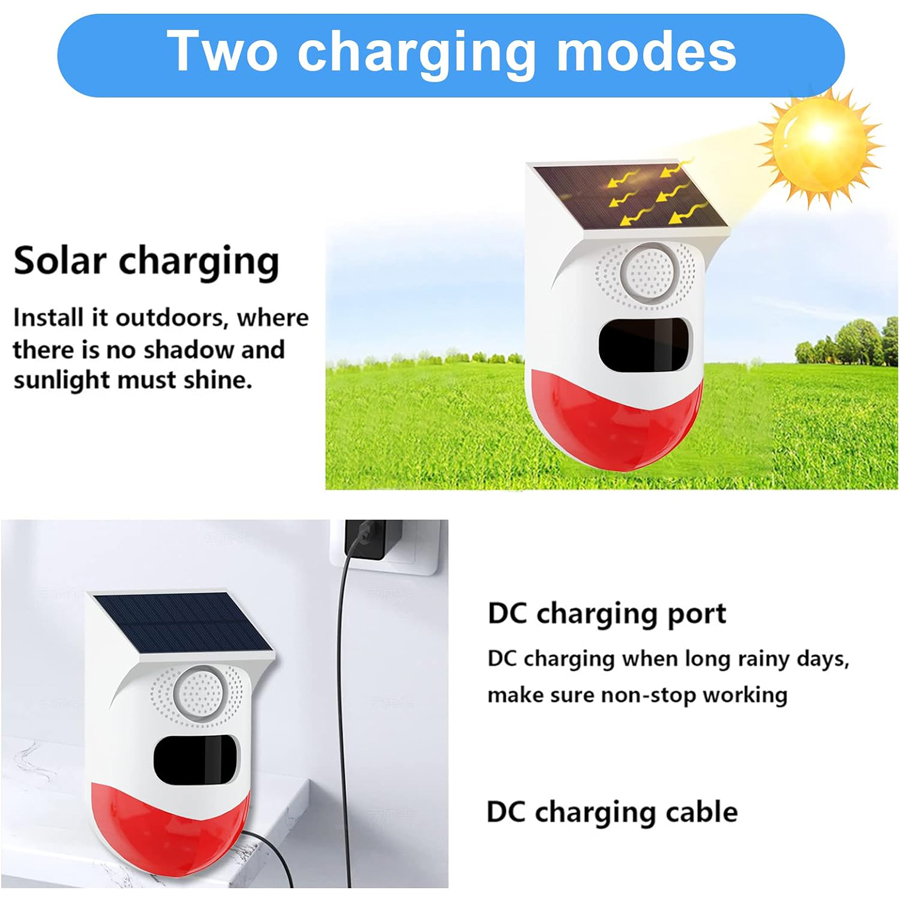 Motion Activated Voice Player  - đánh giá và giá Smart Garden Solar Lights